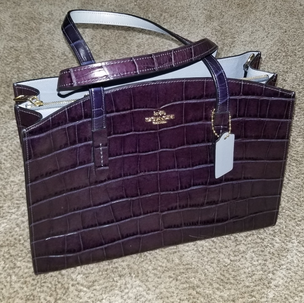 COACH Charlie Croc Carryall